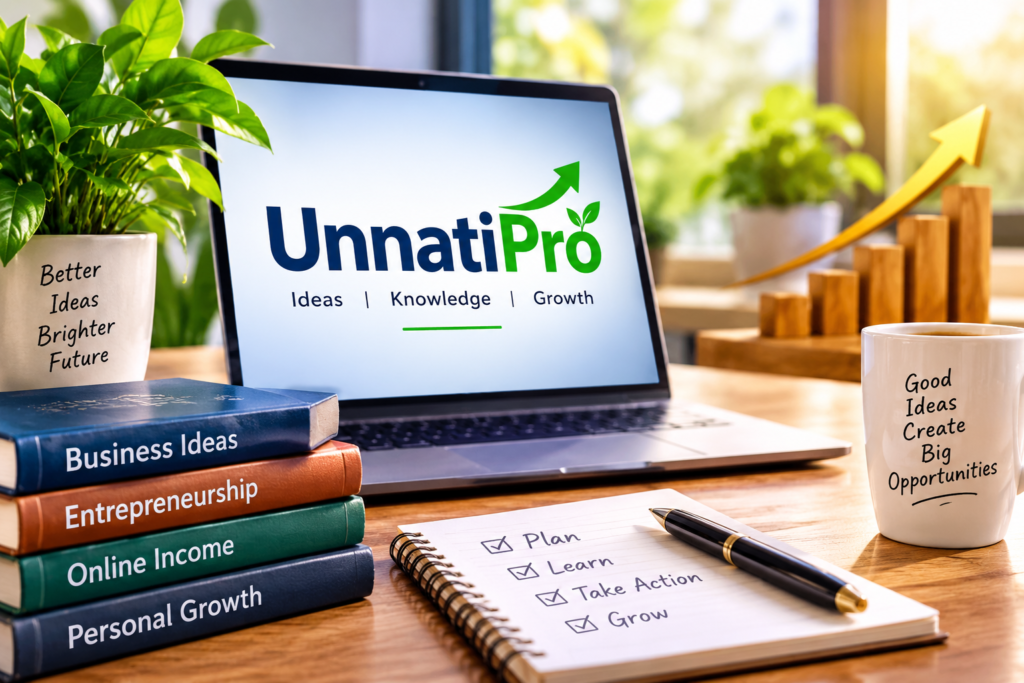 unnatipro growth emblem